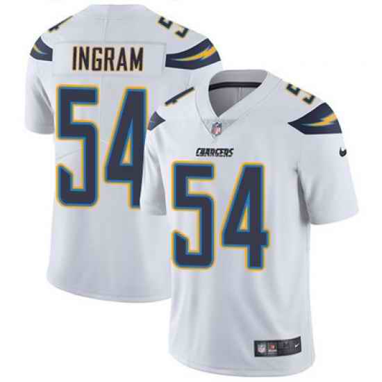 Nike Chargers #54 Melvin Ingram White Mens Stitched NFL Vapor Untouchable Limited Jersey